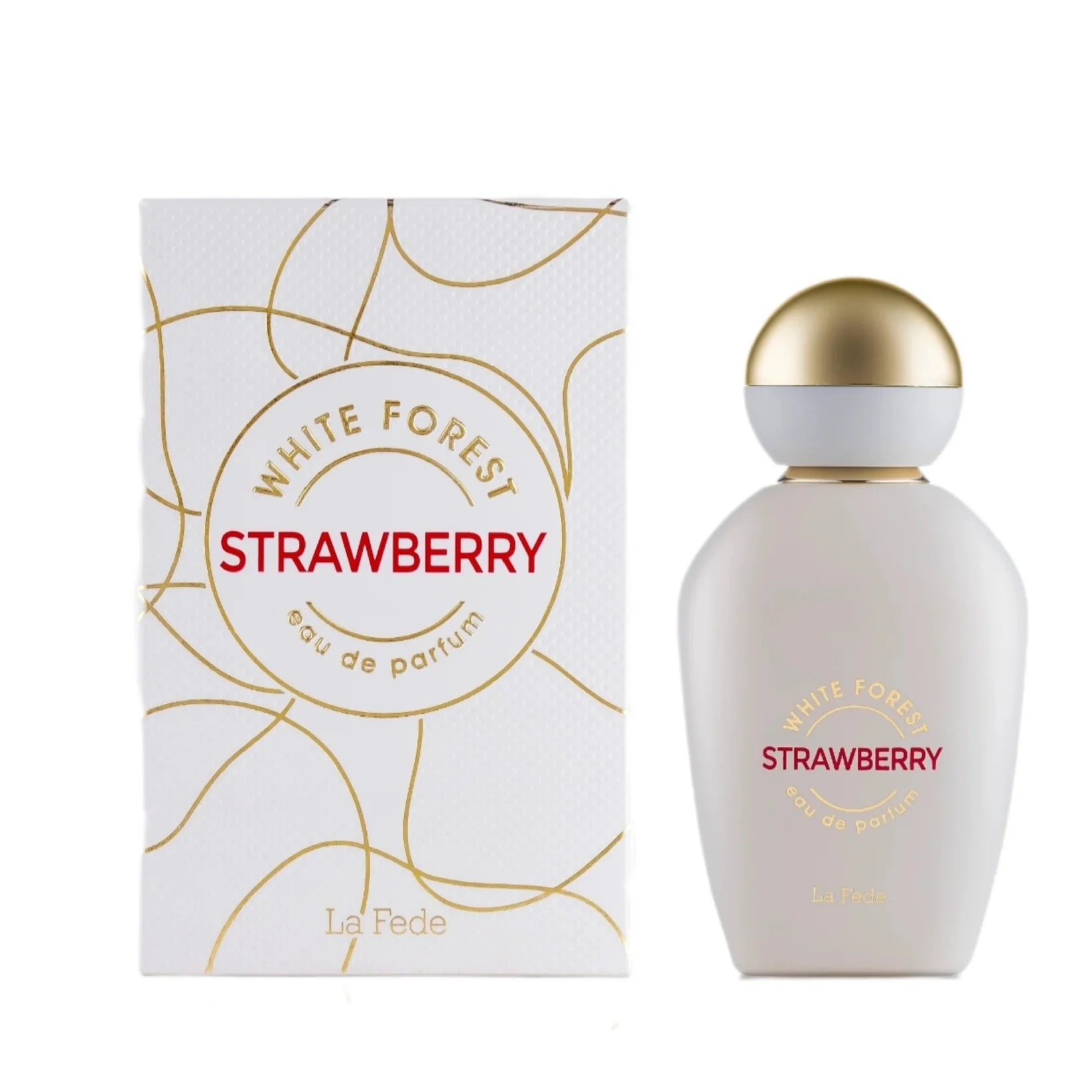 White Forest Strawberry by Khadlaj
