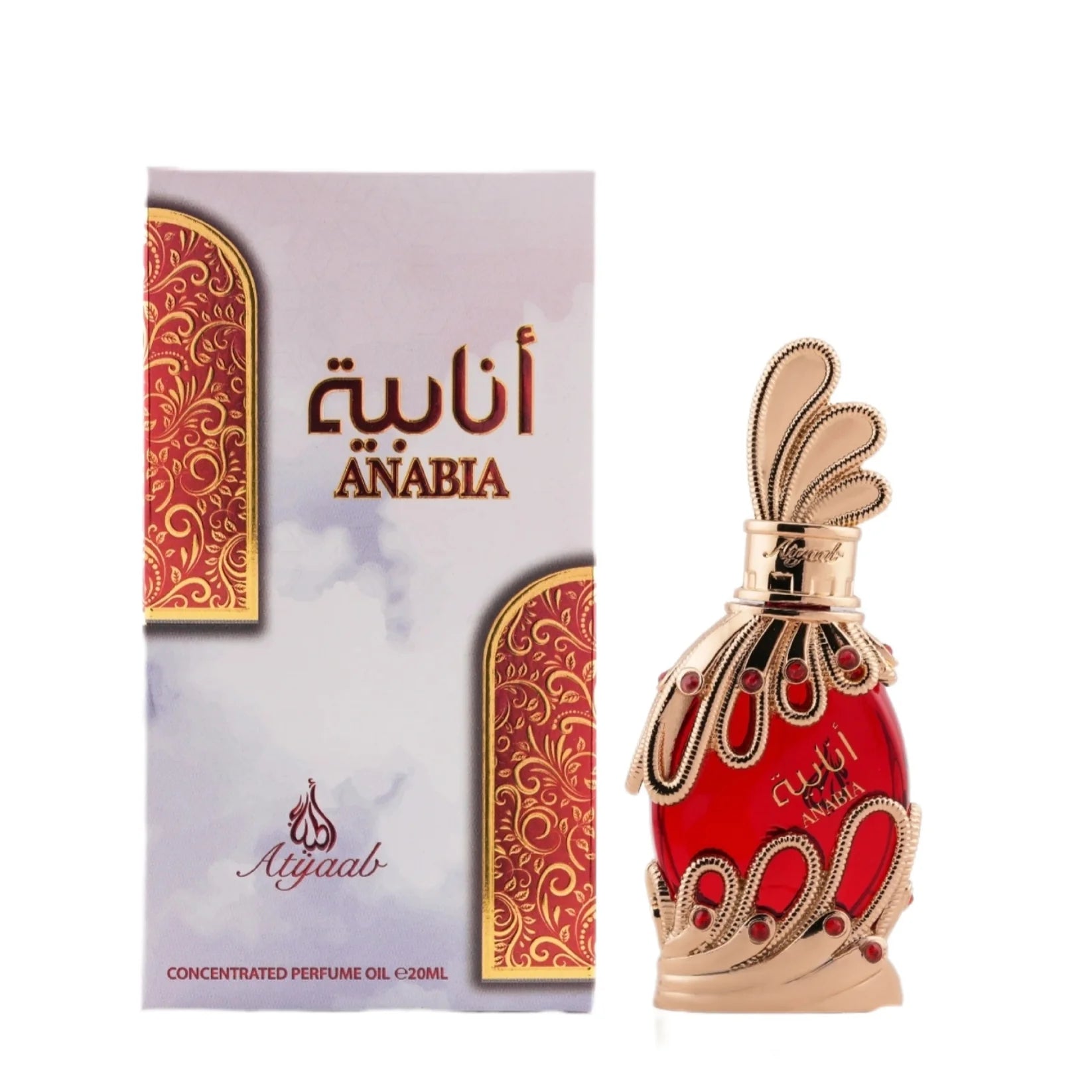 Anabia Red 20ml Perfume Oil by Atyaab
