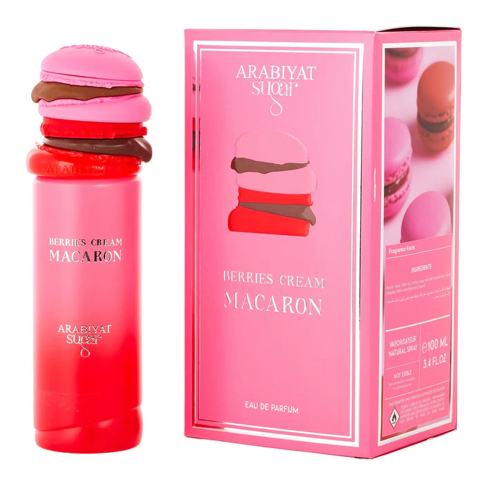 Berry Cream Macaron by Arabiyat Sugar