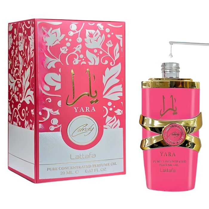 Yara Candy Concentrated Perfumed Oil 20 ml by Lattafa
